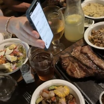Screenshot echtes argentinisches Fleisch zum Abendessen