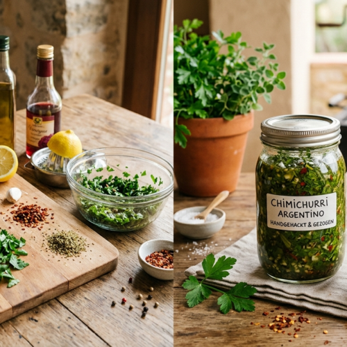 Chimichurri mit frischen Kräutern