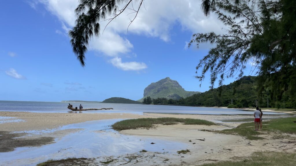 Blick auf Le Morne Brabant Mauritius